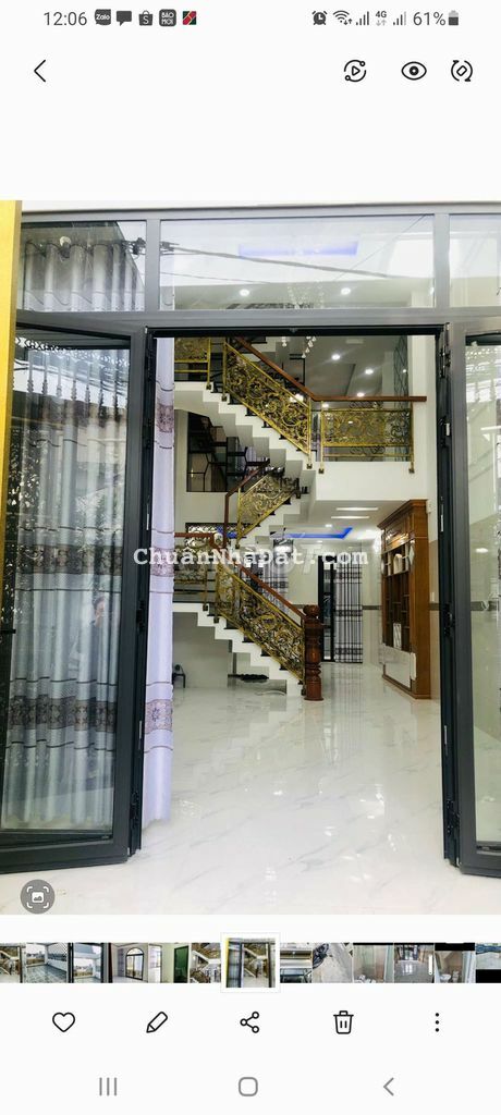 Nhà mới xây 4 tấm hẻm 357/ Tân Hòa Đông, 4,5*14 Nhà mới xây 4 tấm hẻm 357/ Tân Hòa Đông, 4,5*14