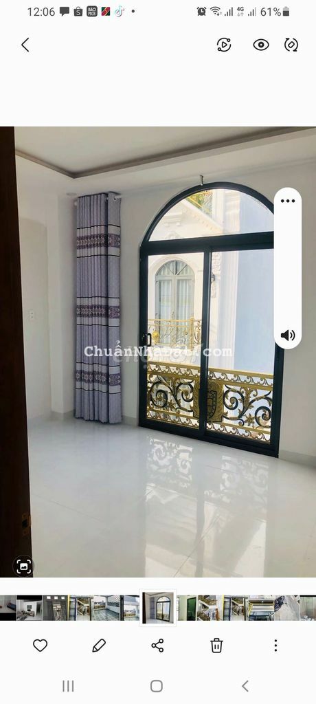 Nhà mới xây 4 tấm hẻm 357/ Tân Hòa Đông, 4,5*14 Nhà mới xây 4 tấm hẻm 357/ Tân Hòa Đông, 4,5*14