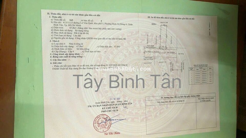 Nhà Cấp 4 Lê Văn Qưới (4,2 x 16) lộ nhựa 7m. Tiện Mua Để Dành, Xây Mới Nhà Cấp 4 Lê Văn Qưới (4,2 x 16) lộ nhựa 7m. Tiện Mua Để Dành, Xây Mới