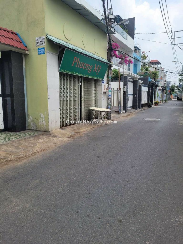 Bán nhà mặt tiền đg số 6 p bình hưng hòa bình tân