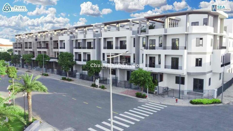 Bán nhà phố The Pearl Riverside Bến Lức, 2,8 tỷ, công chứng ngay