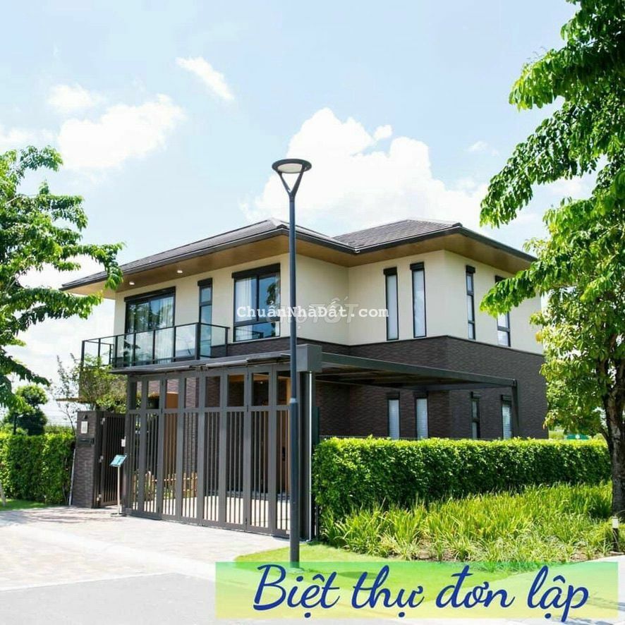 Biệt thự đơn lập 225m2 kế bến du thuyền, 3 mặt giáp sông cách PMH 35p Biệt thự đơn lập 225m2 kế bến du thuyền, 3 mặt giáp sông cách PMH 35p