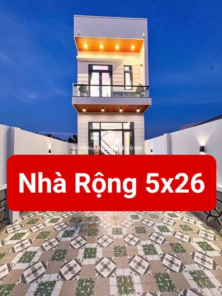 NHÀ TRỆT LẦU RỘNG MẶT TIỀN ĐƯỜNG LÊ HÔNGG NHI- GẦN CHỢ NỔI CÁI RĂNG