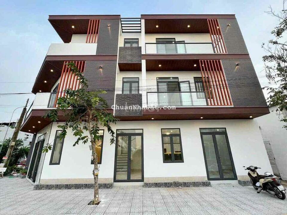 BÁN NHÀ 1T2L GÓC 2 MẶT TIỀN KDC PHÚ AN GIÁ 6.8 TỶ