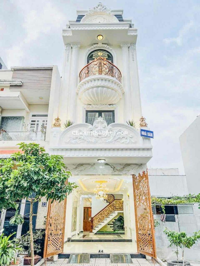 Bán nhà 2 lầu đường B11 dt 4.5x18 nhà mới cao cấp