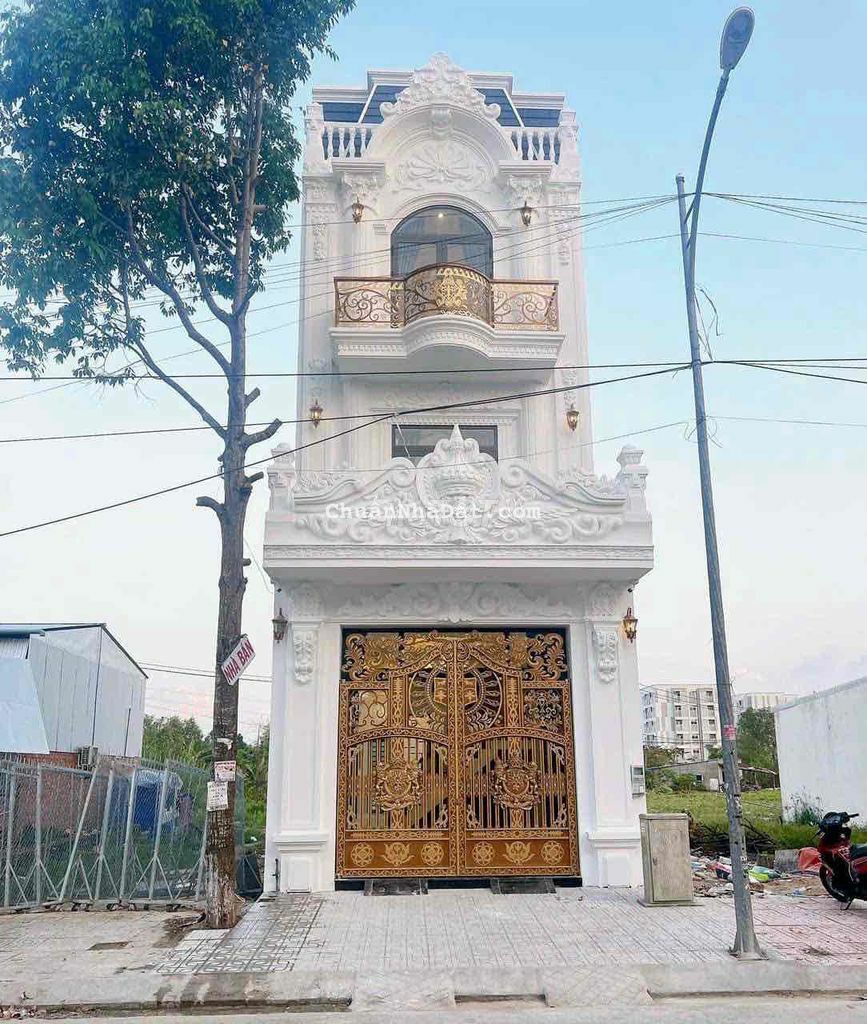 Bán nhà 3 lầu mới xây khu Văn Hoá Tây Đô , Nội thất cao cấp gần chợ