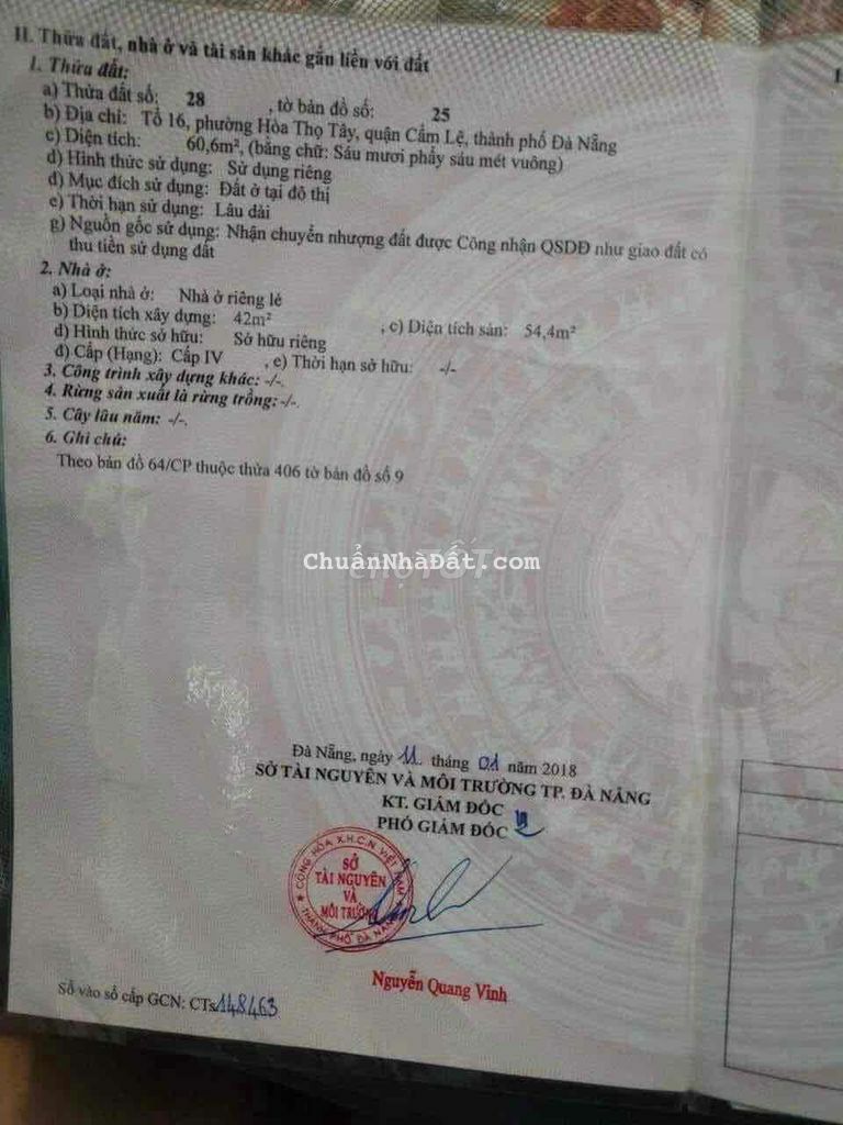 TÔI CẦN BÁN NHÀ GÁC LỮNG TRƯỜNG CHINH GIÁ 1t3