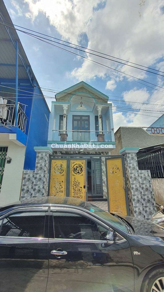 Nhà phố gần chợ Bình An, 1 trệt 1 lầu hoàn công đường ôtô 5m 305 Dĩ An