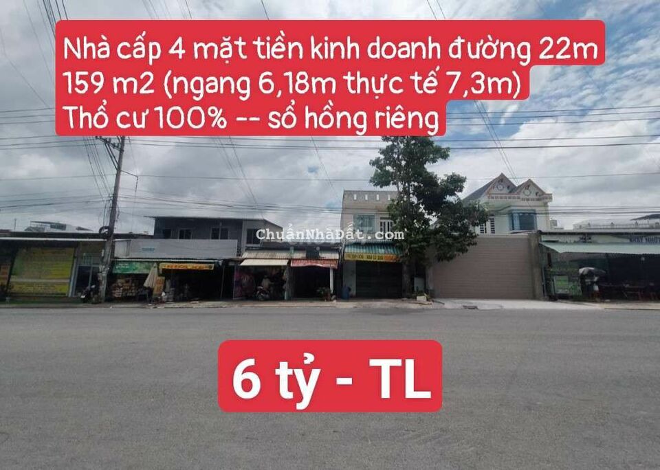 🆘 Nhà mặt tiền kinh doanh đường Huỳnh Thị Tươi, P.Tân  Bình, Tp.Dĩ An