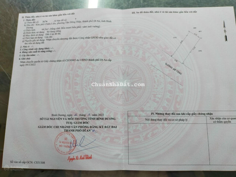 Bán rẻ căn nhà đường xe hơi Tân Đông Hiệp Dĩ An gần ngã 4 Chiêu Liêu