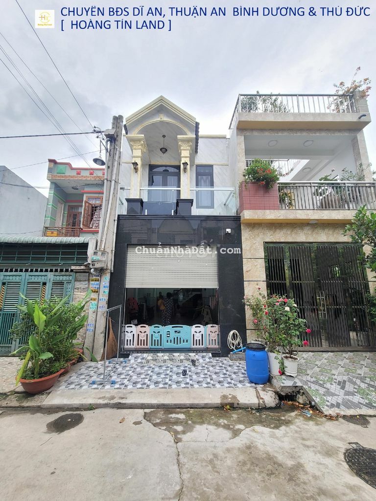 Bán nhà 1 trệt 1 lầu cách đường Nguyễn Thị Minh Khai 100m Dĩ An 3,45ty