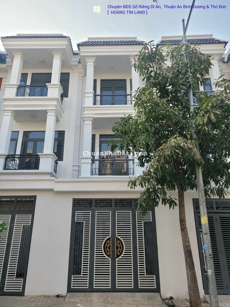 Bán nhà 1 trệt 2 lầu khu dân cư Hoàng Nam 5 Tân Bình thành phố Dĩ An