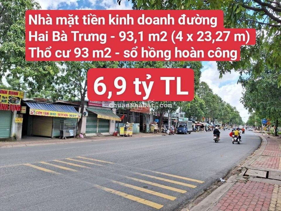 🆘🆘 Nhà mặt tiền kinh doanh đường Hai Bà Trưng, Tân Đông Hiệp, Dĩ An