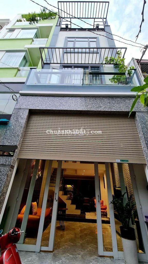 NHÀ 2LẦU HXH MỚI XÂY XONG ĐƯỜNG QUANG TRUNG P8 , Q - GV