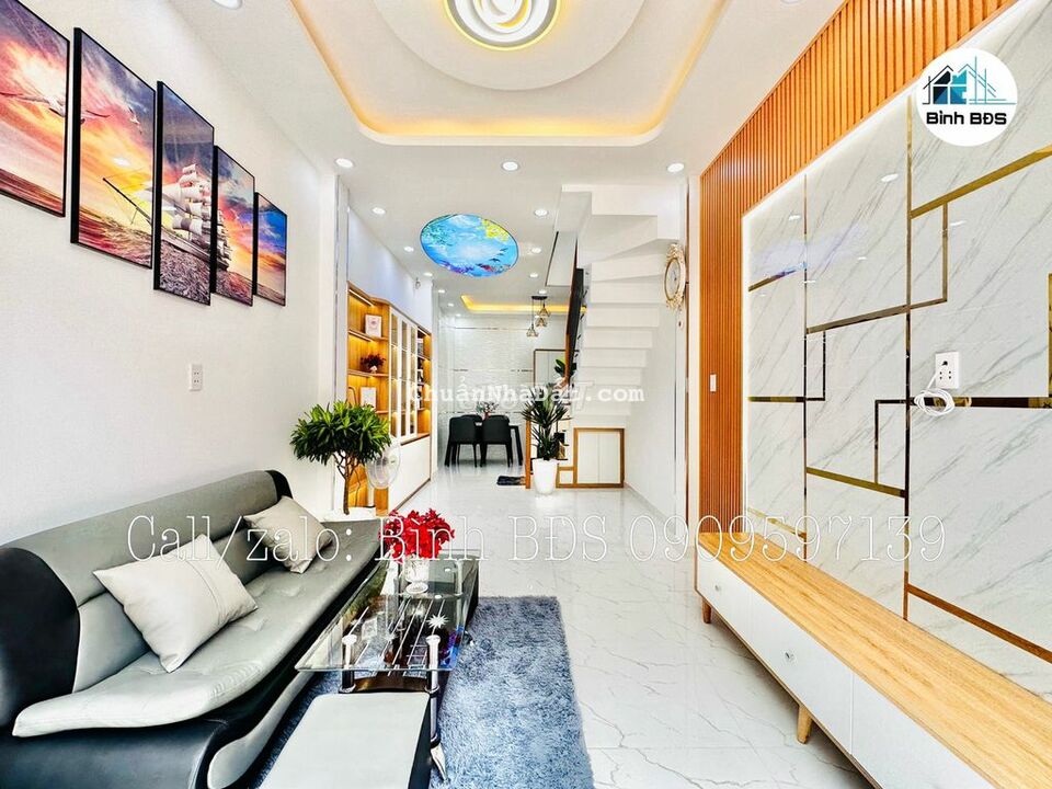 Nhà ĐẸP MỚI Nguyễn Tuân GV 1lầu 2PN FULL nội thất