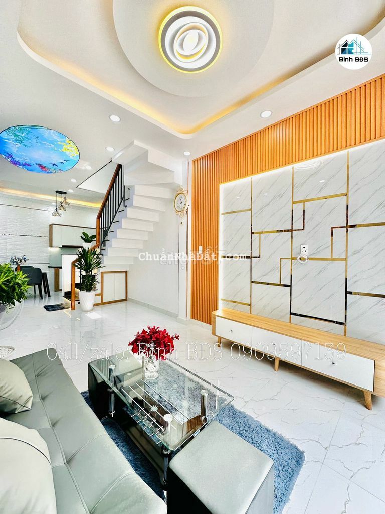 Nhà ĐẸP MỚI Nguyễn Tuân GV 1lầu 2PN FULL nội thất