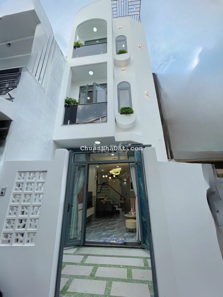 Bán nhà Nguyễn Du, P7, Gò Vấp, 4x9m, 3 lầu, 3pn 3wc = 4.65 tỷ