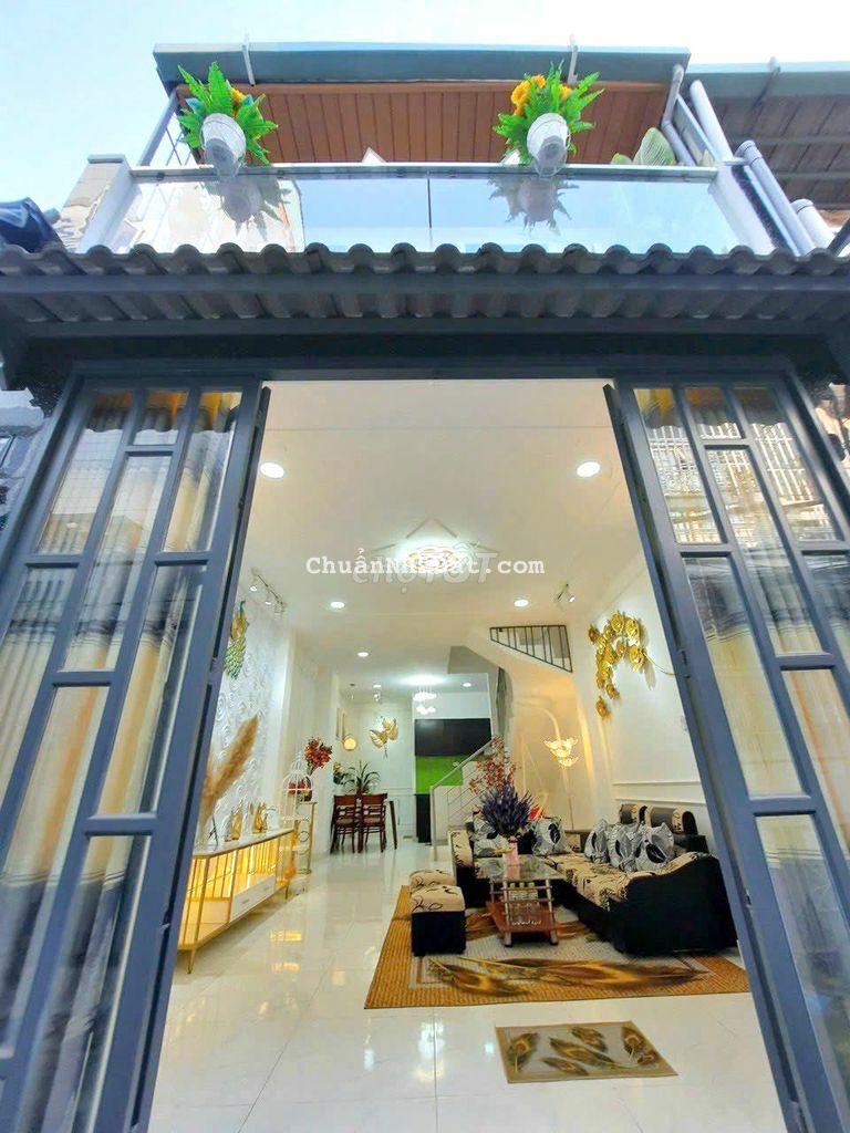 GÒ VẤP-PHƯỜNG 5-DƯƠNG QUẢNG HÀM-HẺM 3M THÔNG-DT 40M2-NHÀ 1TR1L-2PN 2WC