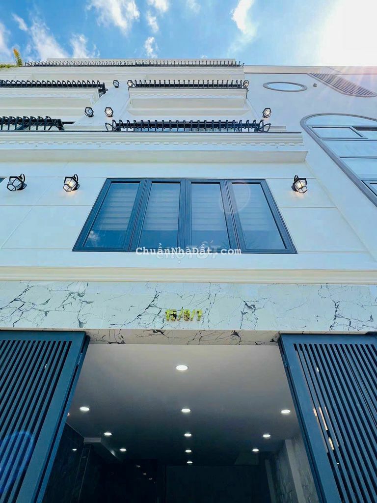 GÒ VẤP-P14-ĐSỐ59-XE HƠI NGỦ TRONG NHÀ-NHÀ MỚI XÂY 5 TẦNG-FULL NỘI THẤT