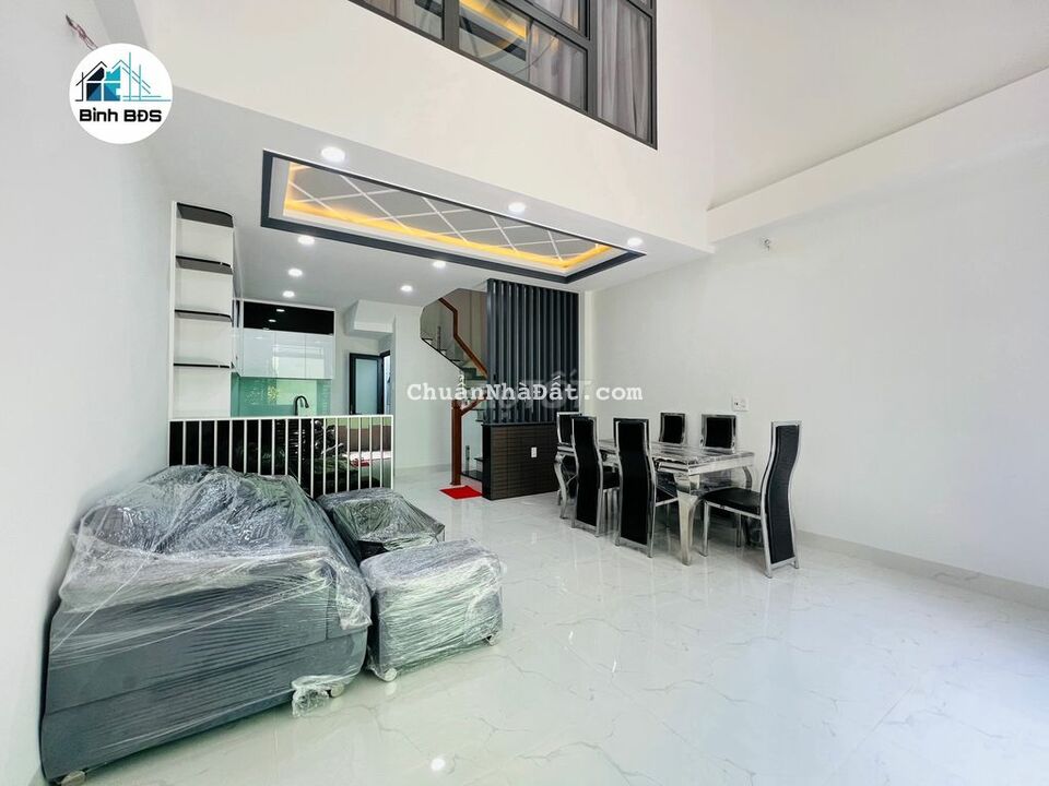 Lên Sóng 4căn Siêu Phẩm Trần Bá Giao P5 trệt 3 lầu HXH Full nội thất