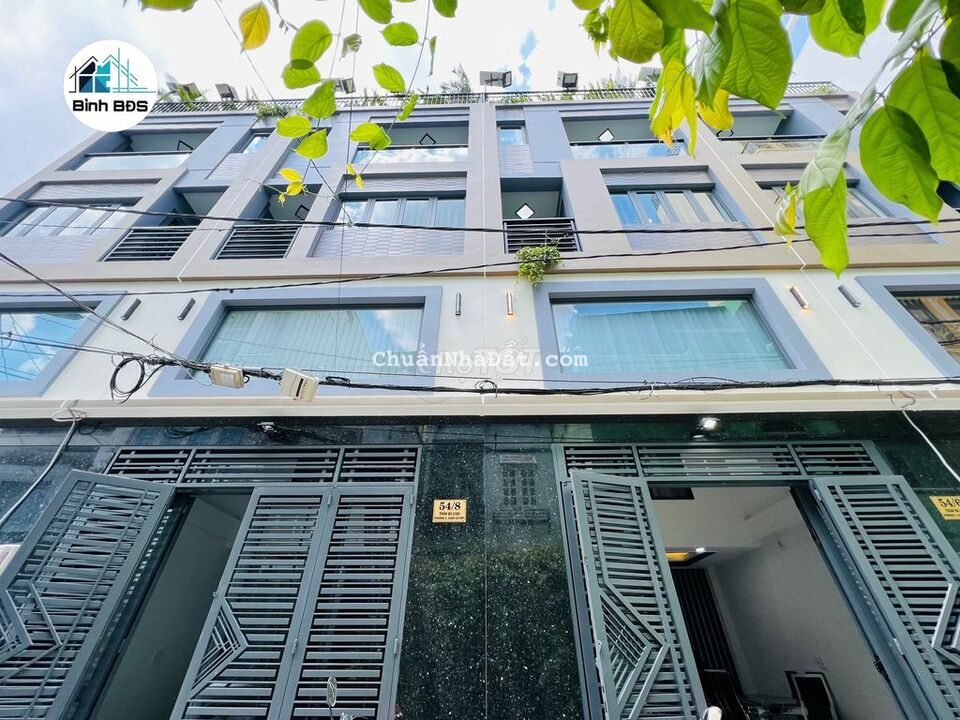 Lên Sóng 4căn Siêu Phẩm Trần Bá Giao P5 trệt 3 lầu HXH Full nội thất