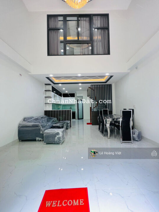 Nhà mới xây xong full nội thất - Nguyễn Thái Sơn - hẻm xe hơi