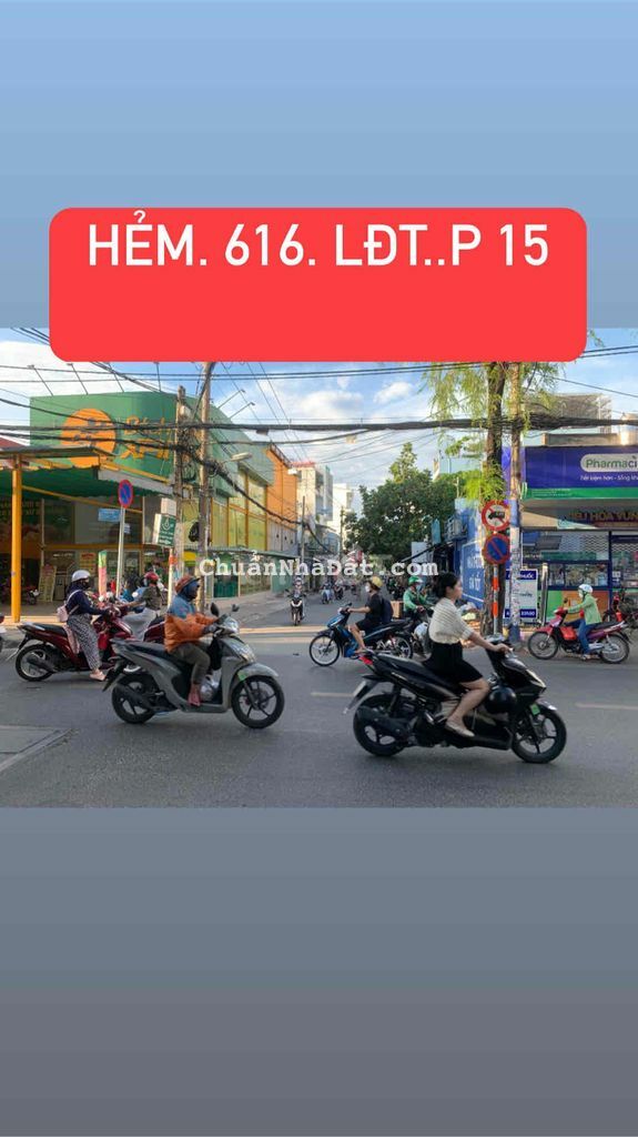 CHÍNH CHỦ BÁN RẺ NHÀ 616 LĐT P15