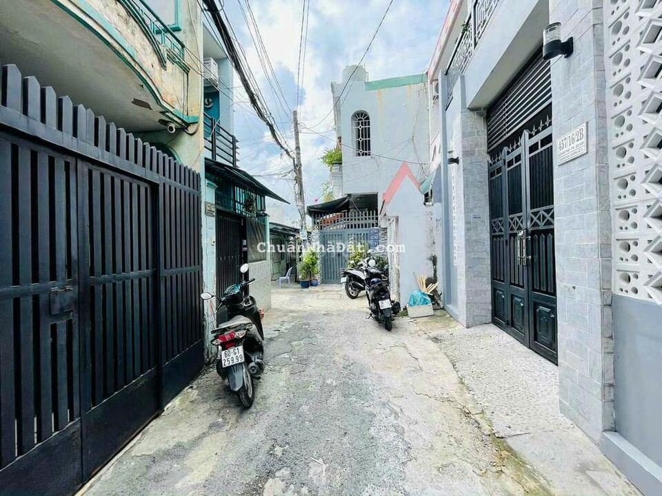 GÒ VẤP-P9-LÊ VĂN THỌ-HẺM 3M-NHÀ 2 TẦNG-FULL NỘI THẤT-GẦN CV LÀNG HOA