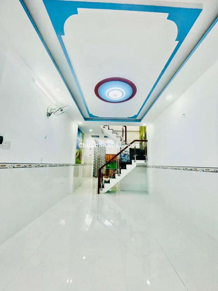 Quang Trung.P8.dt 4x12.Đúc 1 lầu 3 PN.Hẻm 3m Sát Mặt Tiền