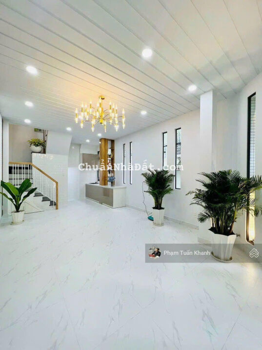 5,4 tỷ - căn góc Gò Vấp - 4 tầng full nội thất - hẻm xe tải thông