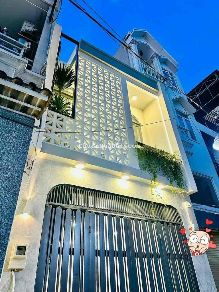 Bán nhà Hẻm xe hơi cách 30 m ra MT Phạm văn chiêu