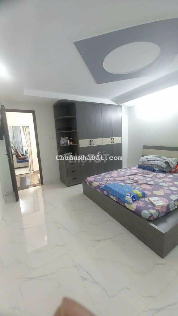 HẺM XE HƠI THÔNG.Nguyễn Văn Khối.P8.dt 4x12.Đúc 1 lầu