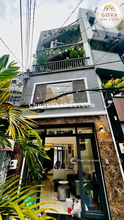 Giảm 850 tr - nhà đẹp 4 tầng Gò Vấp - sau mặt tiền - full nội thất - đường 6m