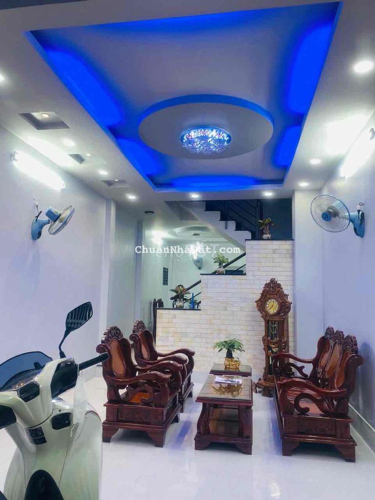 Chính chủ bán nhà hẻm xe tải Ng.thái sơn,f5, dt 4x14m, đúc 2 lầu