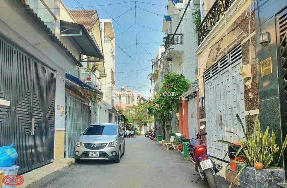 BÁN NHÀ ĐẸP MT PHAN VĂN TRỊ,GÒ VẤP-GIÁ:3.85TỶ/60M2 (4x15M) SỔ SẠCH