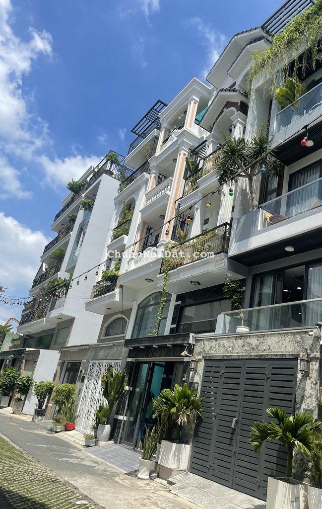 Bán nhà mới ngay Trường Huỳnh Văn Nghệ,4x15m,lửng,3 lầu đường 7m thông