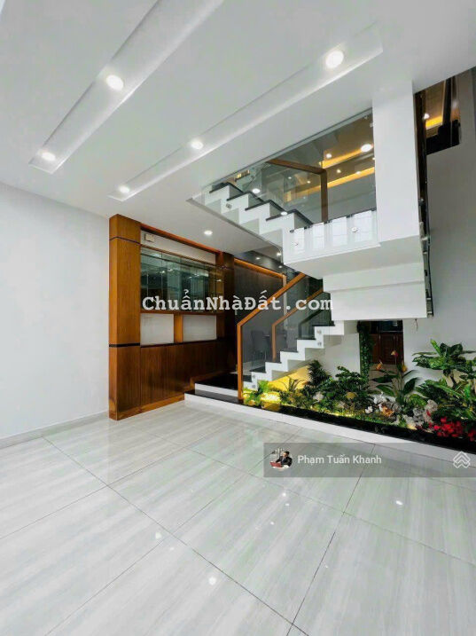 7,5 tỷ - nhà phố Gò Vấp - 4,5 x 15m - 5 tầng full nội thất - oto thông