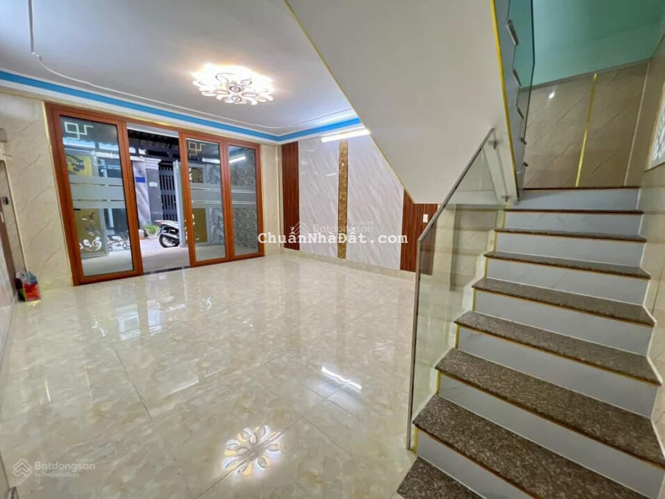 Bán nhà mới, HXH Huỳnh Văn Nghệ, P12, Gò Vấp, 74m2, 3 tầng, 4PN. TL tốt