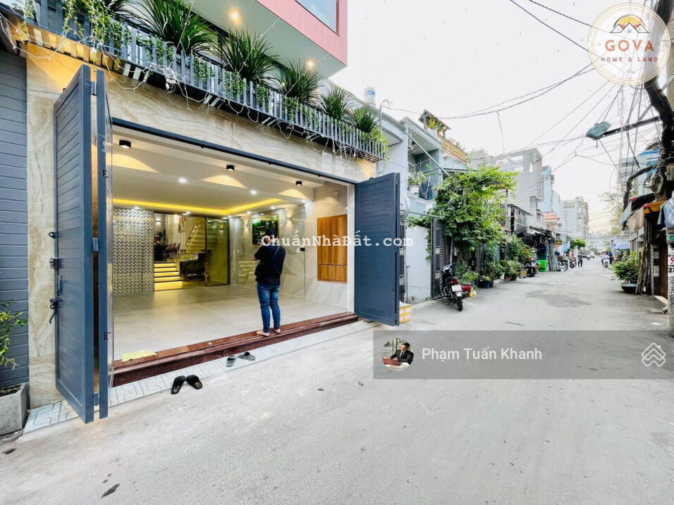 Giảm 1 tỷ - nhà DT khủng Gò Vấp - 5 x 17m - có thang máy - xe tải thông