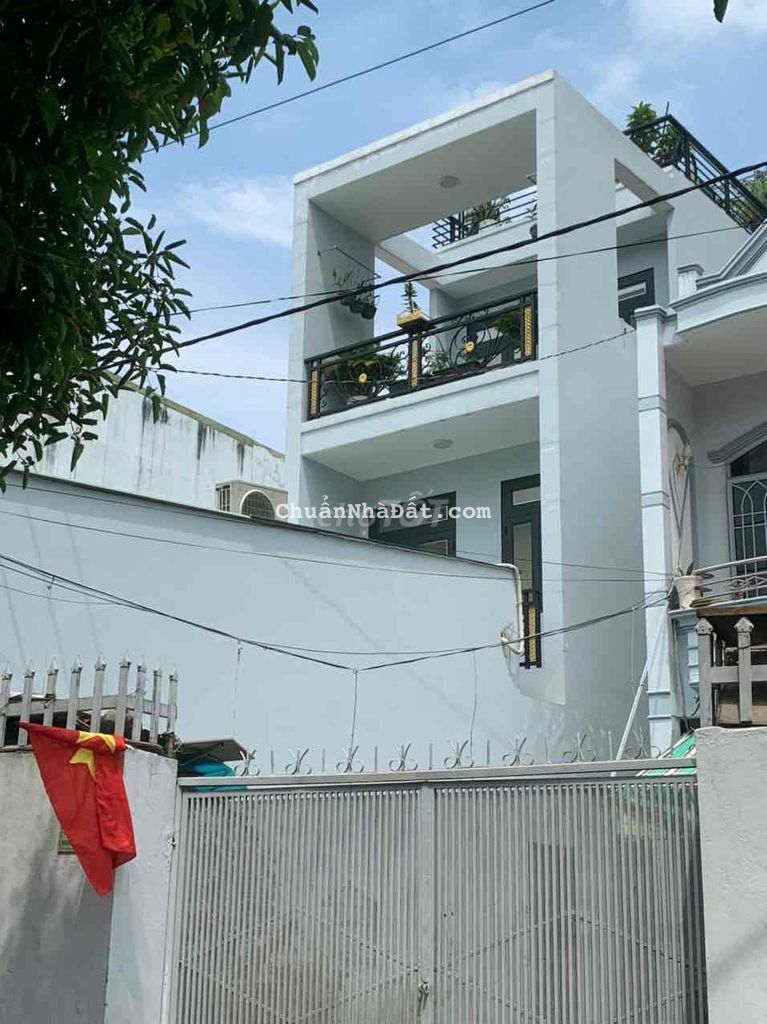 7TỶ9 NHÀ ĐẸP DT4X23 3LẦU HXH THÔNG 1/ SÁT MT NGUYỄN VĂN KHỐI P9 GÒ VẤP