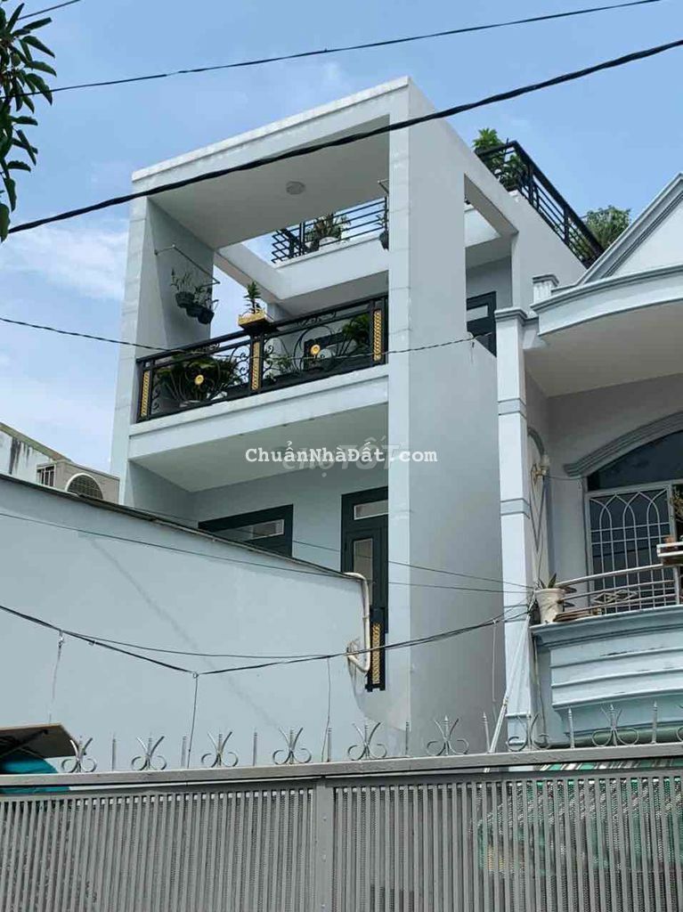 7TỶ9 NHÀ ĐẸP DT4X23 3LẦU HXH THÔNG 1/ SÁT MT NGUYỄN VĂN KHỐI P9 GÒ VẤP