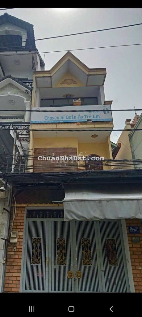 NHÀ 2 LẦU DT LỚN HẺM XE TẢI ĐƯỜNG NGUYỄN TƯ GIẢN , P12 , QUẬN - GV