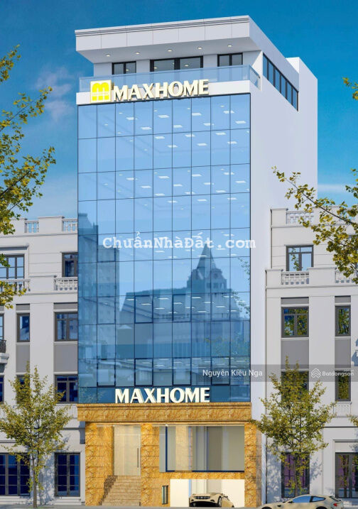 Bán nhà Lạc Trung 132m2 MT 9m chào 35 tỷ xây toà 9 tầng spa, kinh doanh cho thuê, VP đều được