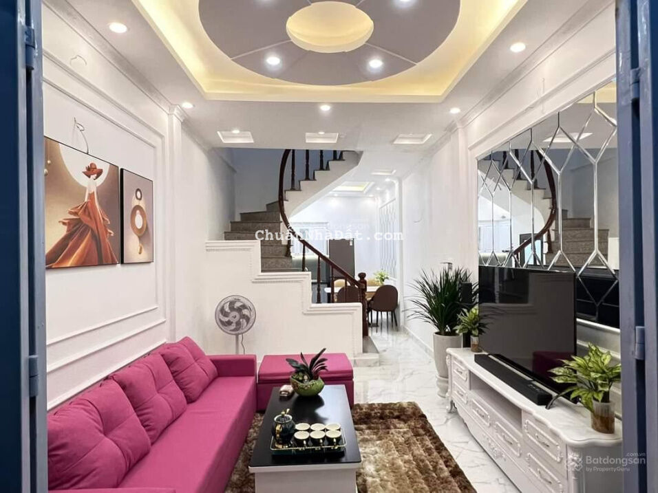 Giá mềm 3.1 tỷ, 32m2, 4 tầng, nhà thiết kế hiện đại - Định Công Thượng - HM