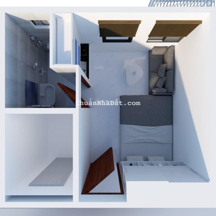 Bán CCMN Tân Mai, lô góc, 55m2, MT 16m, ô tô đỗ, nguồn thu lớn, khu vực đông đúc, giá chào 9,65 tỷ