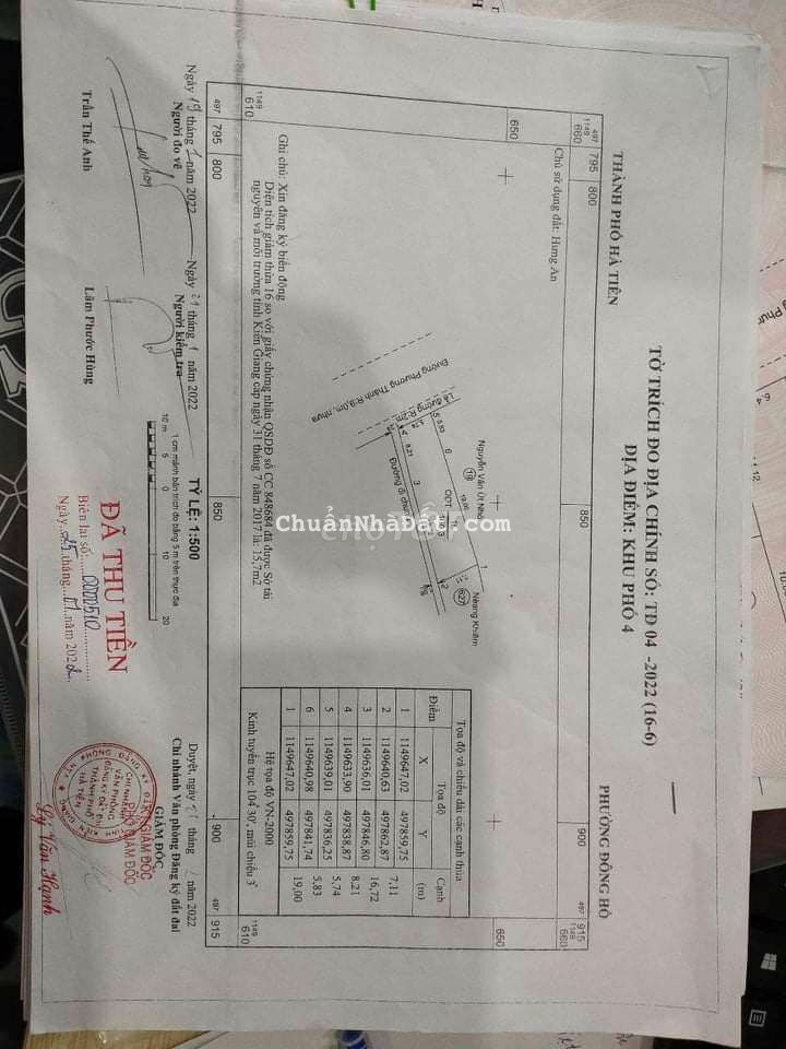 Nhà Đẹp Mặt Tiền Đường Phương Thành Có Sân Đậu Xe và Sân Vườn