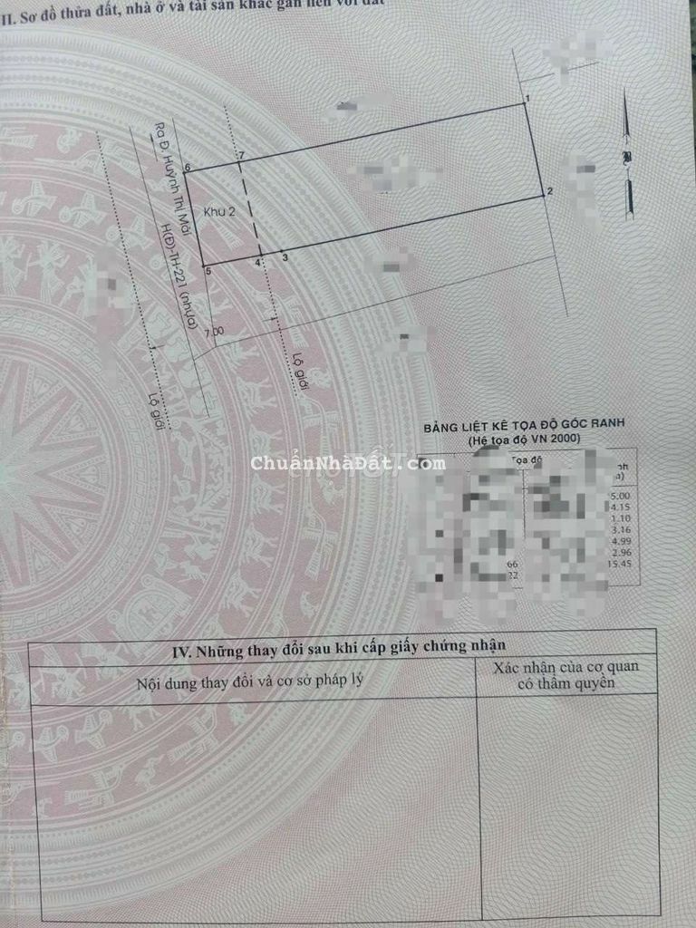 🆀🆄🅰 🅁🄴 5*19m- Ngay Chợ Hóc Môn- Giá 2.4 tỷ