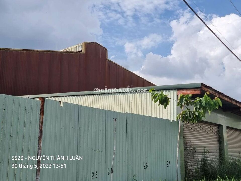 [🆀🆄Á 🆁Ẻ] XƯỞNG MẶT TIỀN NHỊ BÌNH- 1100M²- FULL THỔ