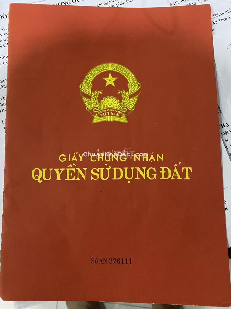 BÁN NHÀ CẤP 4 DIỆN TÍCH KHŨNG  SỔ ĐỎ RIÊNG ,XÃ THỚI TAM THÔN ,HÓC MÔN