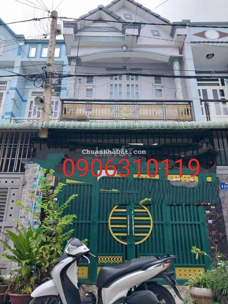 BÁN NHÀ HÓC MÔN. 2 TẦNG - ĐƯỜNG XE TẢI QUAY ĐẦU. GIÁ CỰC RẺ